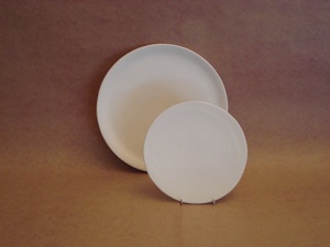 Dinner plate & Side plate (rimless)