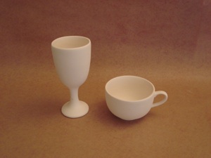 Goblet & Giant tea cup
