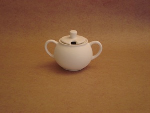 Sugar bowl with handles