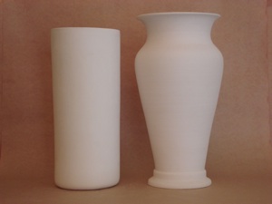 Round tall vase (straight)