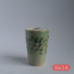 Adventure cup (tall) - 440ml carved copper oxide